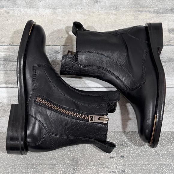Zadig & Voltaire Women's Laureen Metal Toe Ankle Boots - Black - Sz-6.US / 37.EU - Picture 7 of 10